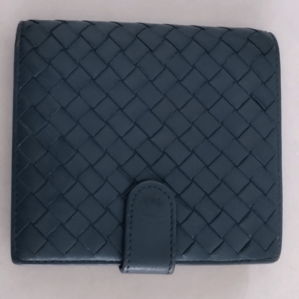 Authentic Bottega Veneta French Flap Wallet